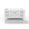 Castello Usa Alicia 48" White Vanity Base With Gold Handles CB-VEN-48W-GLD-VBO - alternate 1